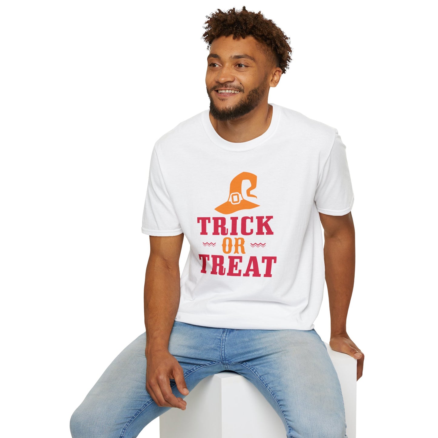 Halloween T-Shirt Trick or Treat Fall Autumn October Shirt