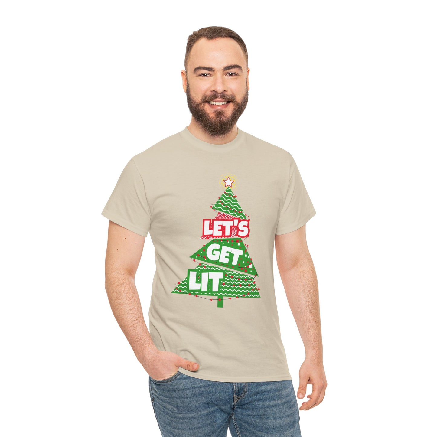 Christmas Let's Get It Tee