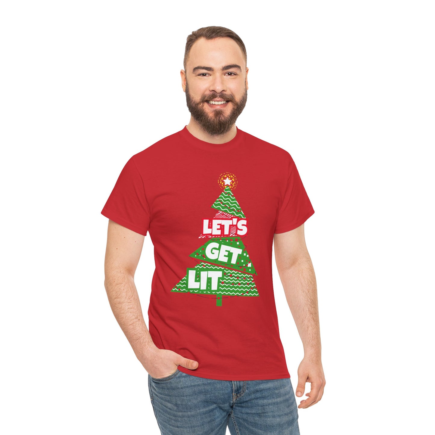 Christmas Let's Get It Tee