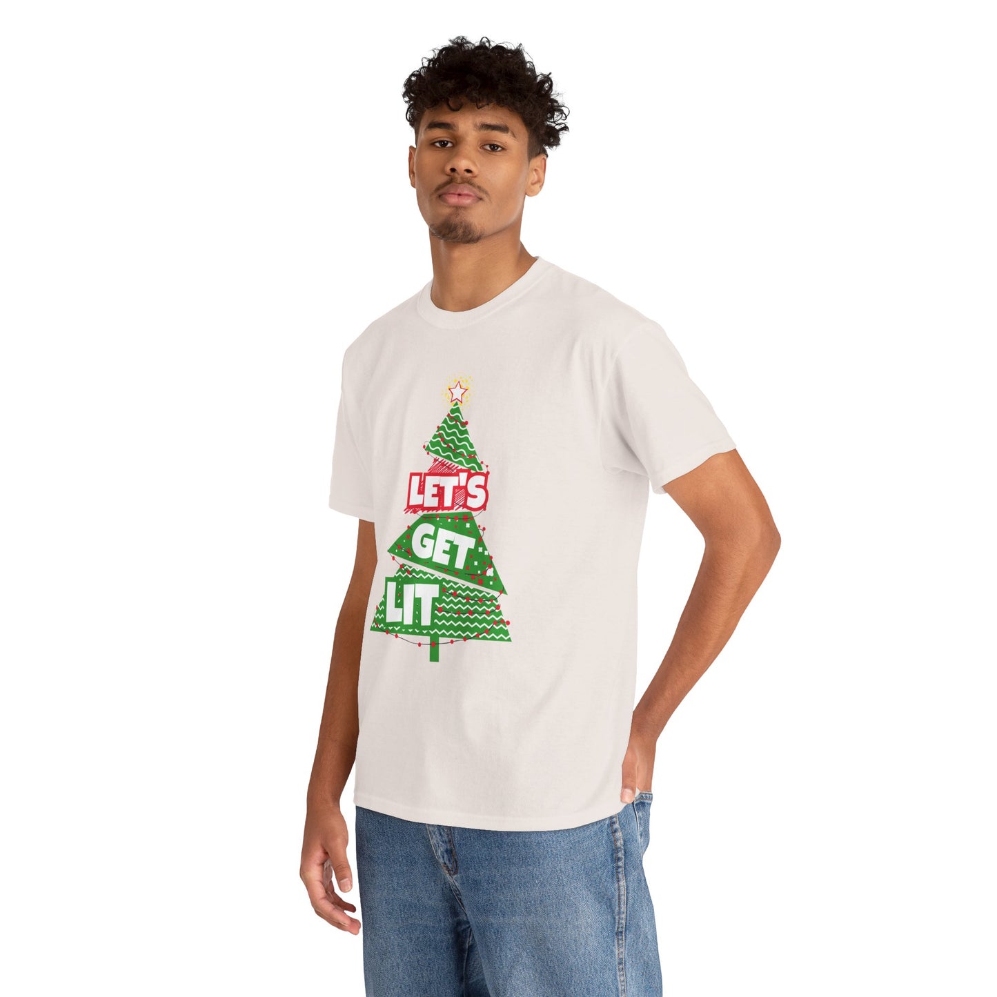 Christmas Let's Get It Tee