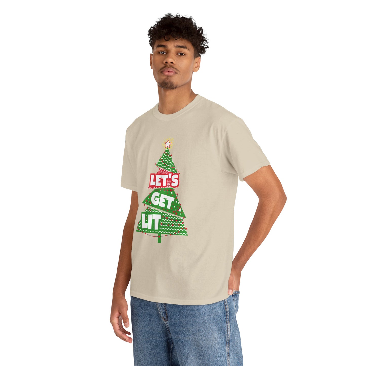 Christmas Let's Get It Tee