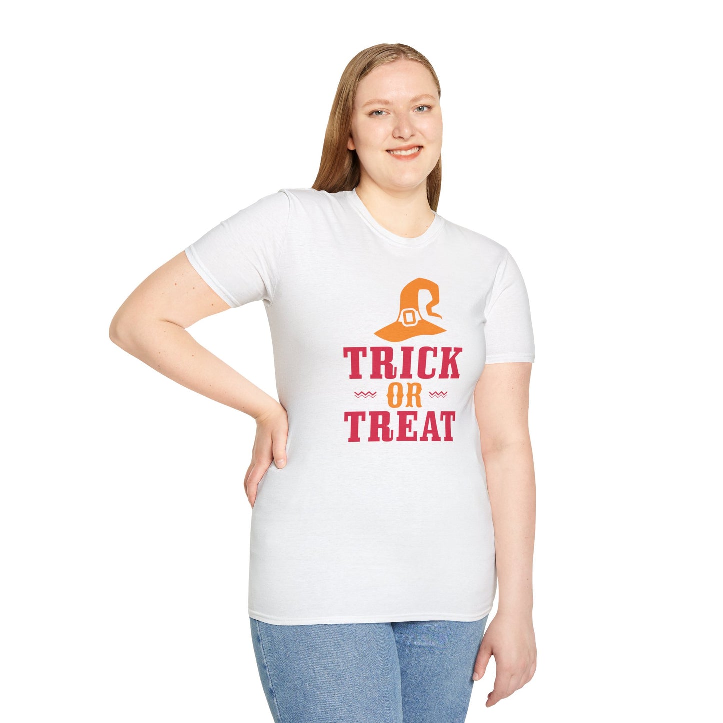 Halloween T-Shirt Trick or Treat Fall Autumn October Shirt