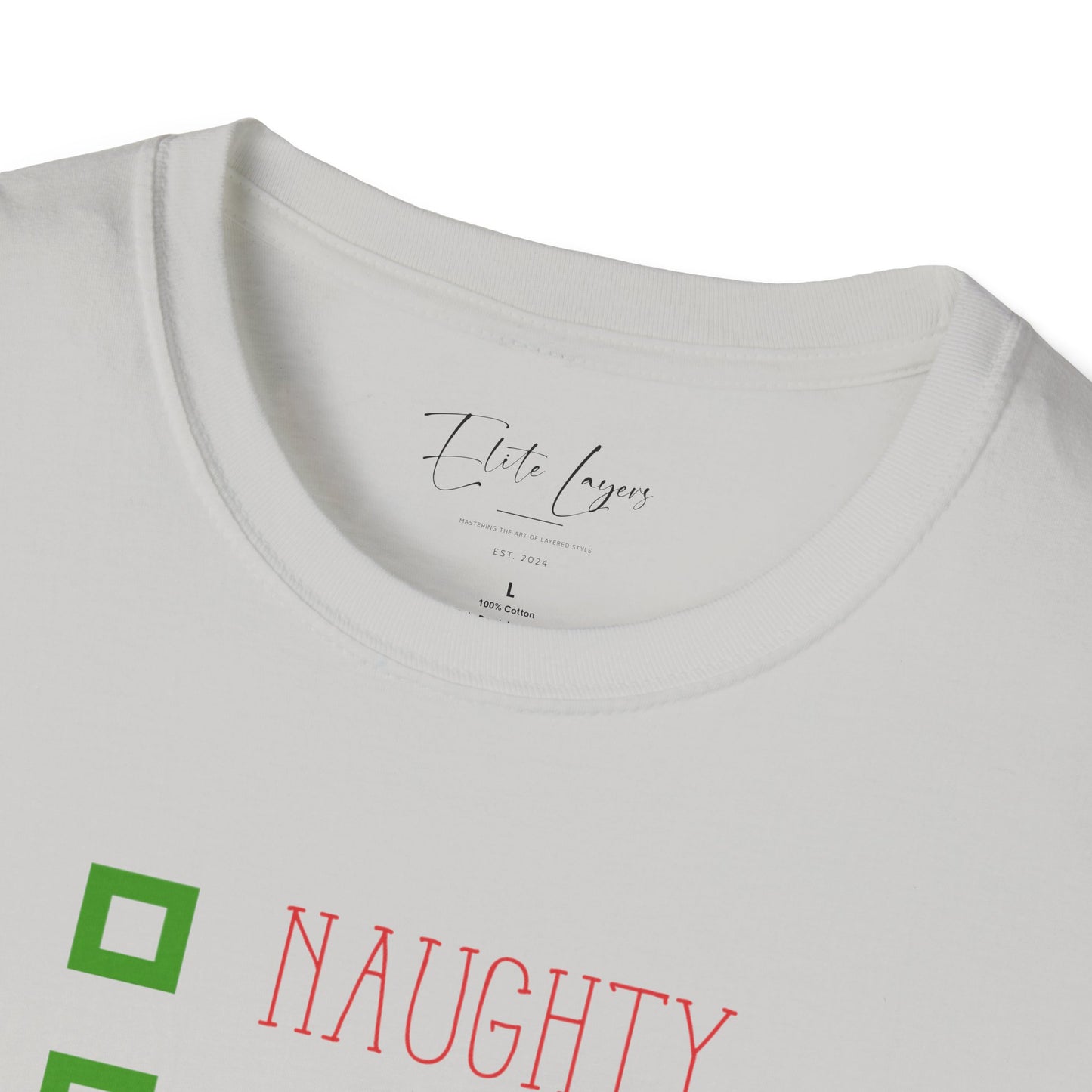 Christmas T-Shirt Festive Naughty Nice