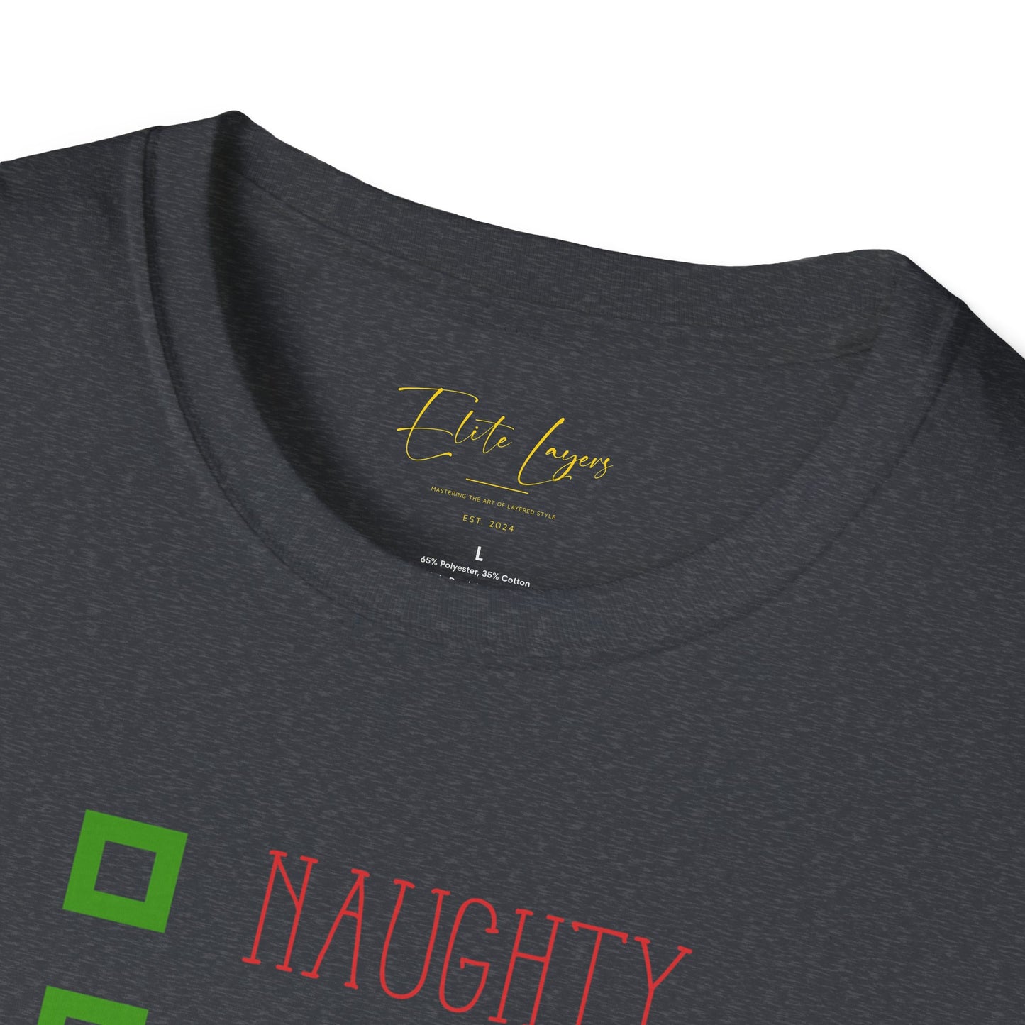 Christmas T-Shirt Festive Naughty Nice