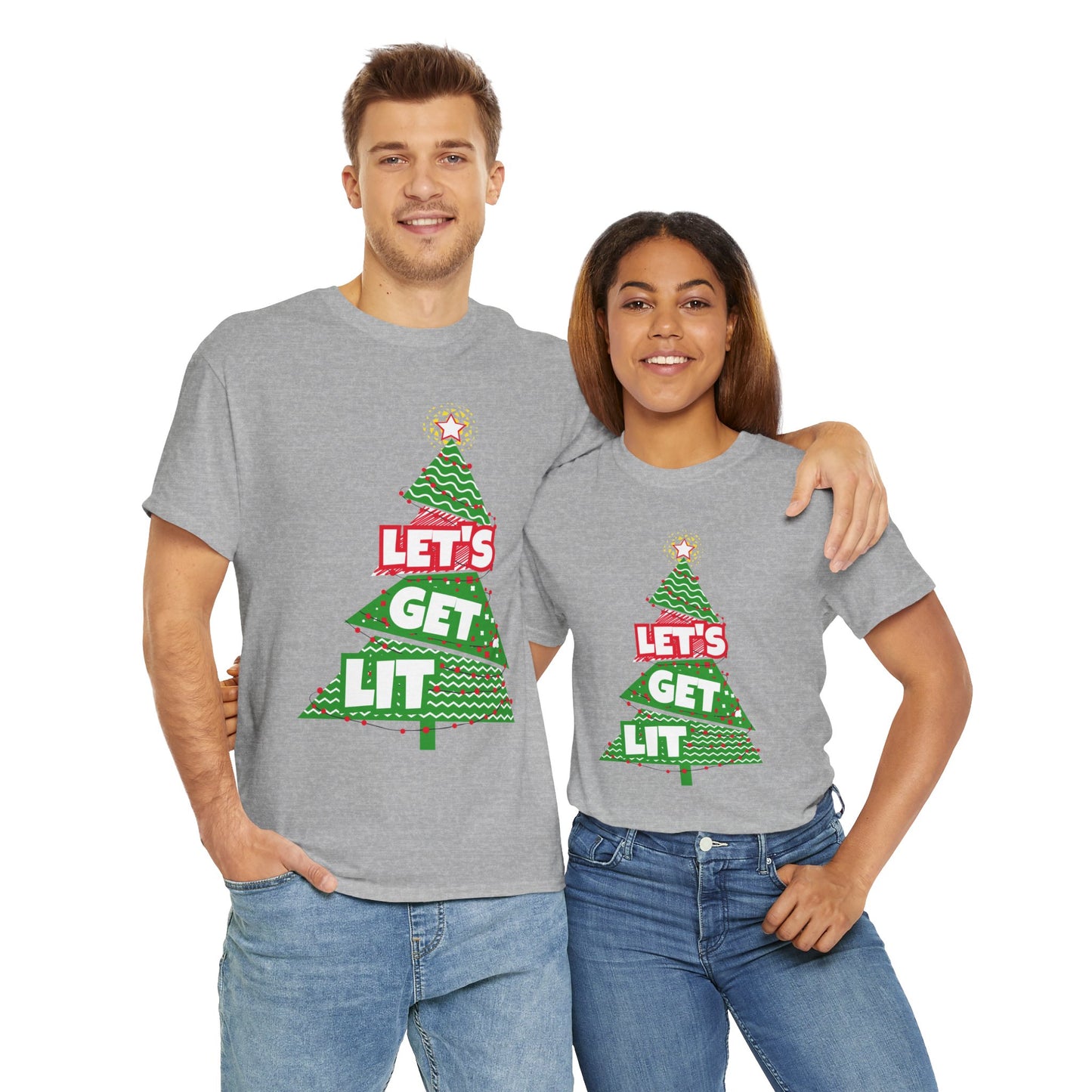 Christmas Let's Get It Tee